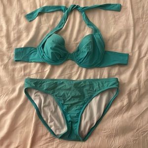 Turquoise Bikini Set